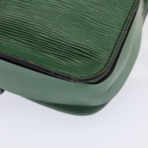 LOUIS VUITTON Epi Cartouchiere MM Shoulder Bag Green M52244 LV Auth 91579 - Picture 16 of 16